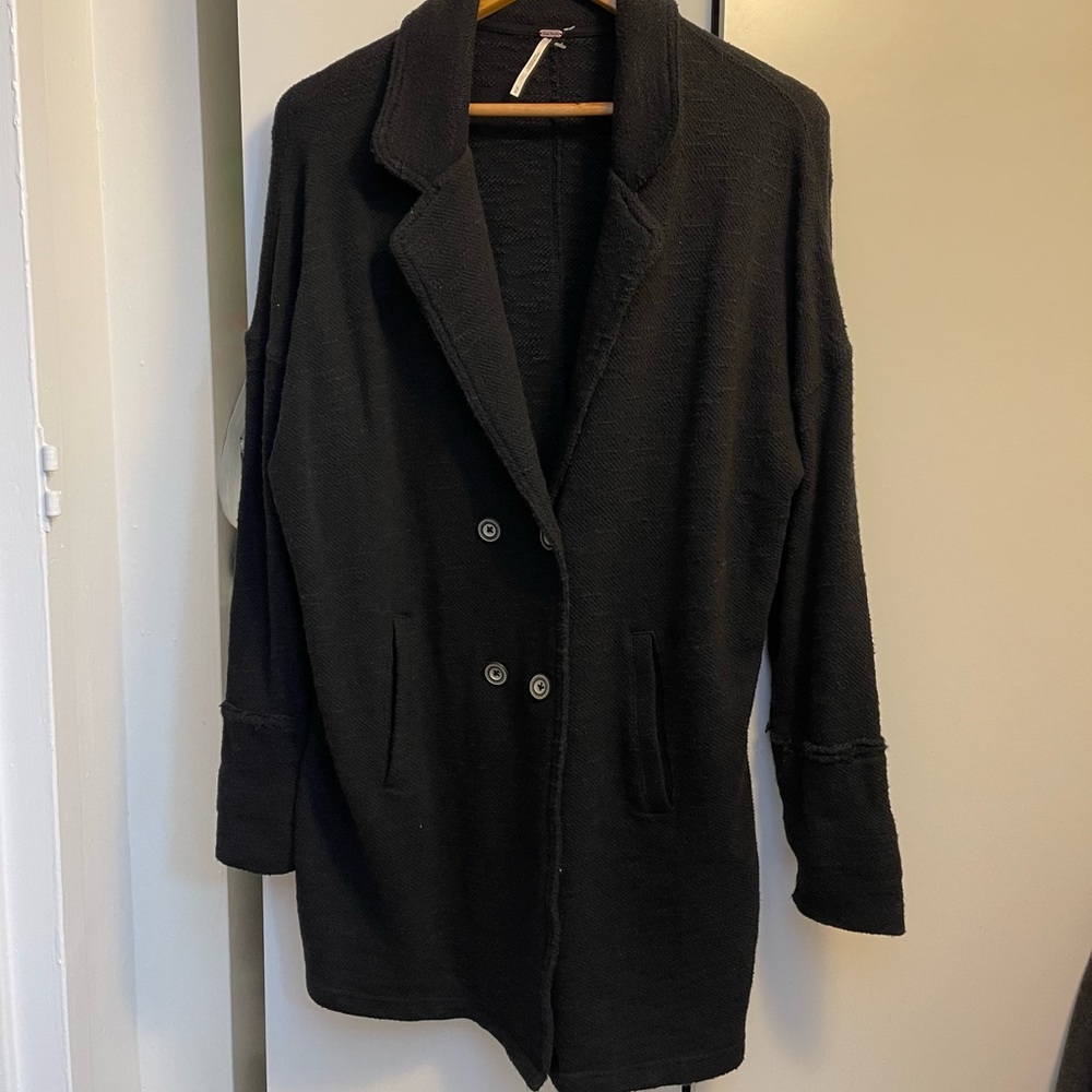 Free people women’s button blazer jacket